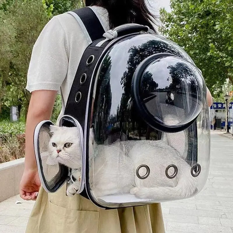 Mochila Espacial para Gatos y Mascotas 🐱🎒