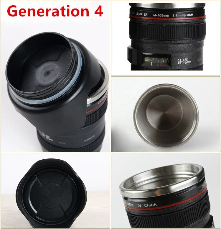 Taza Térmica Cámara Lens