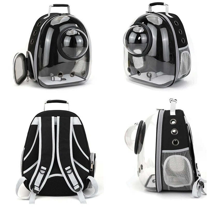 Mochila Espacial para Gatos y Mascotas 🐱🎒