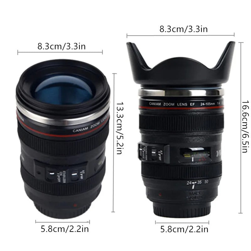 Taza Térmica Cámara Lens