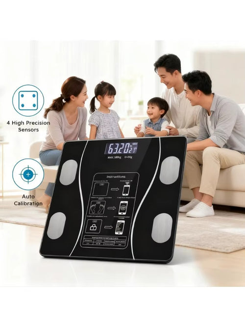 Balanza Inteligente Bluetooth con Análisis Corporal Completo
